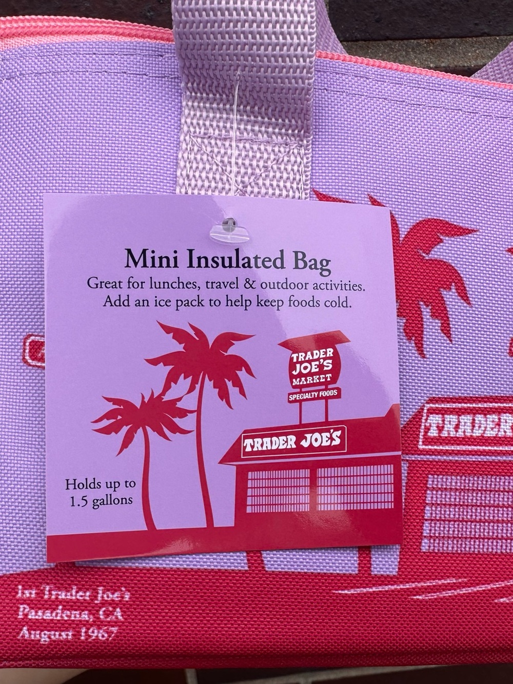 trader joe’s mini insulated tote lunch bag
2026 summer collection - Picture 4 of 6